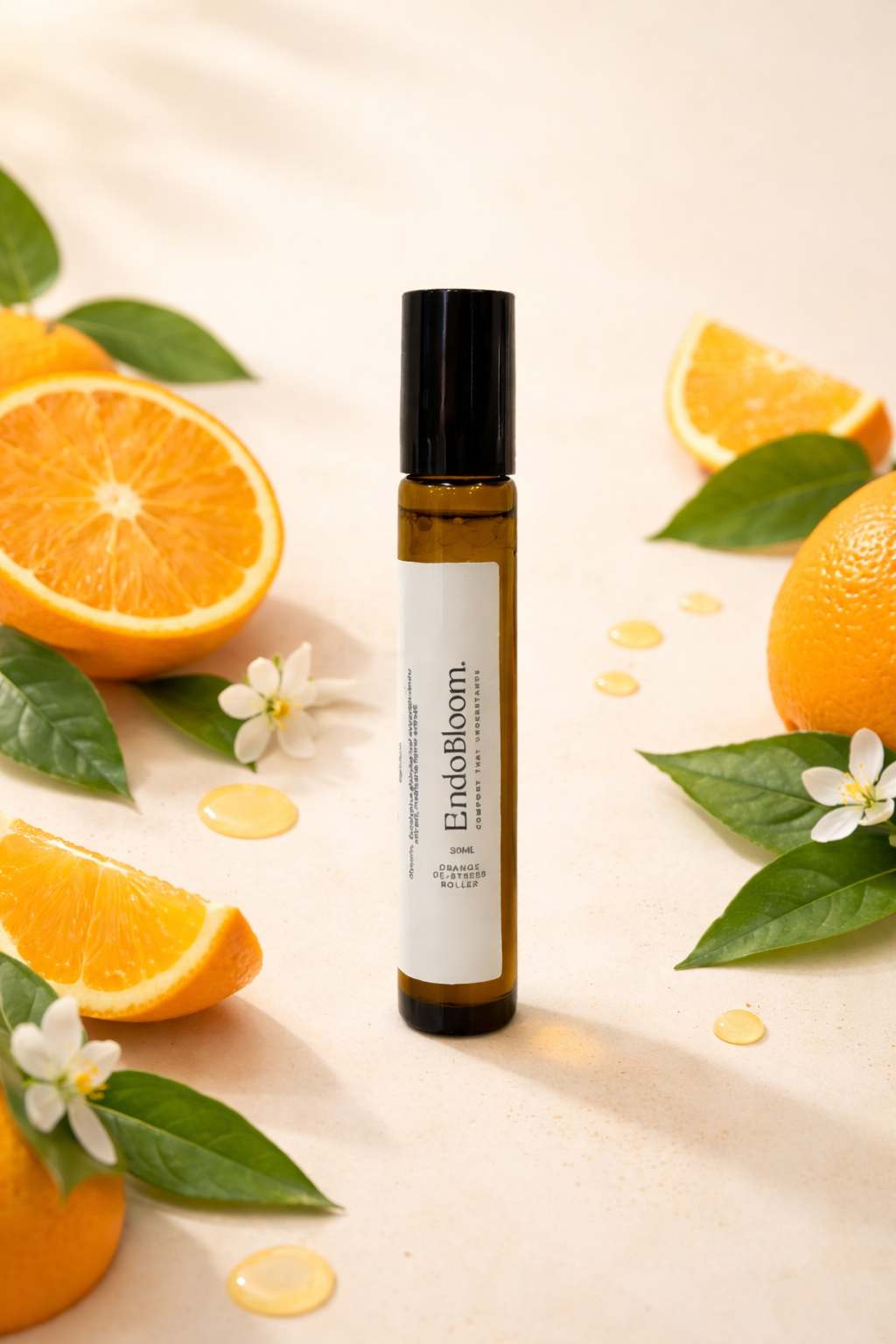 NEW Orange De-Stress Essential Oil Roller