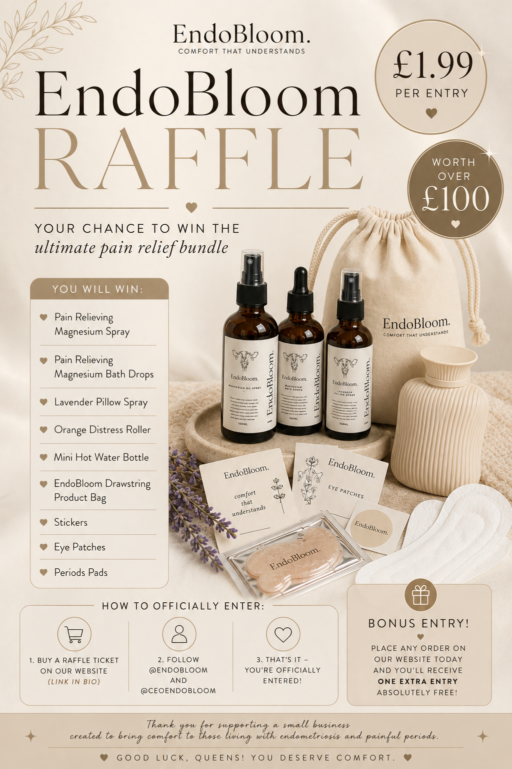 Raffle Ticket only £1.99 !