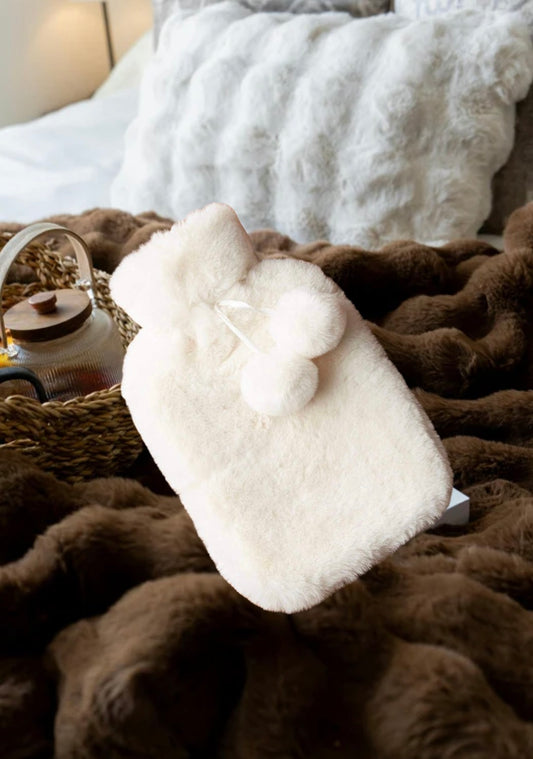 Luxury long lasting hot water bottle