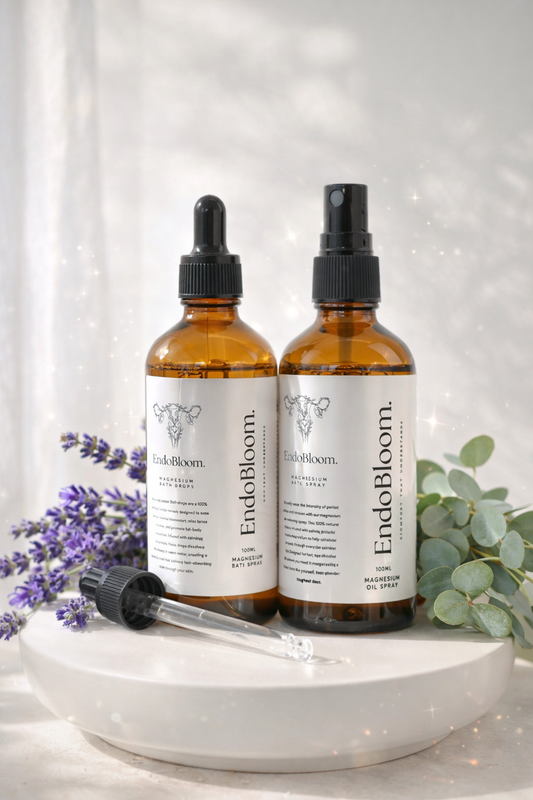 Pain relieving spray & bath drop bundle